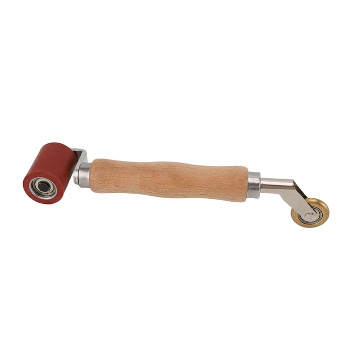 Siliconen Naad Handdrukroller Hittebestendig Lassen Handheld Roller Messing Pers