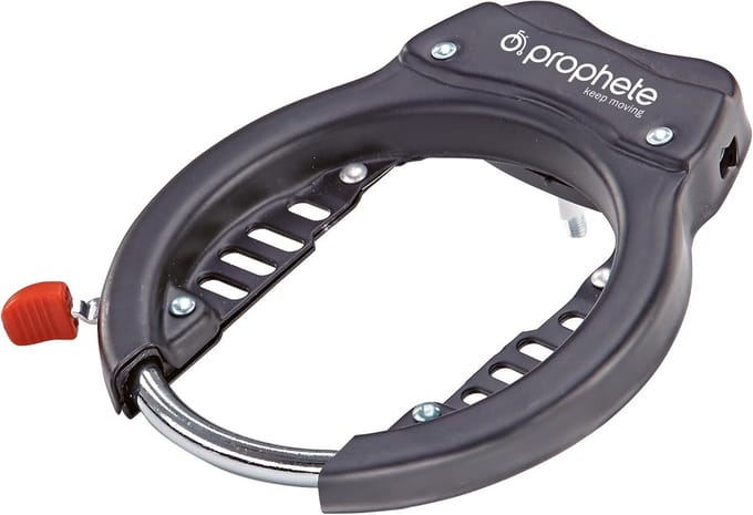 Fiets frameslot - Ring slot - Fiets beveiligen - Met verlichte sleutel - Maat L - Meerkleurig
