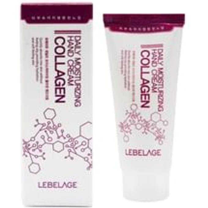 Crème mains hydratante quotidienne au collagène LEBELAGE 100 ml white