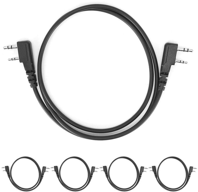 Allecto - Exquisite Copy Cable - 2-Pin - 5 Stuks - Abs K Heads - Voor