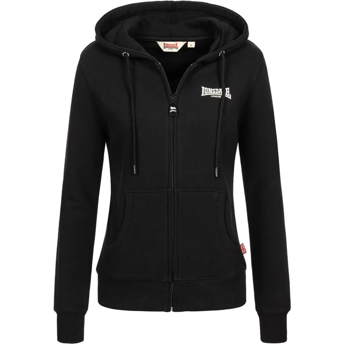 Lonsdale dames Calder Vale hoodiejack met ritssluiting