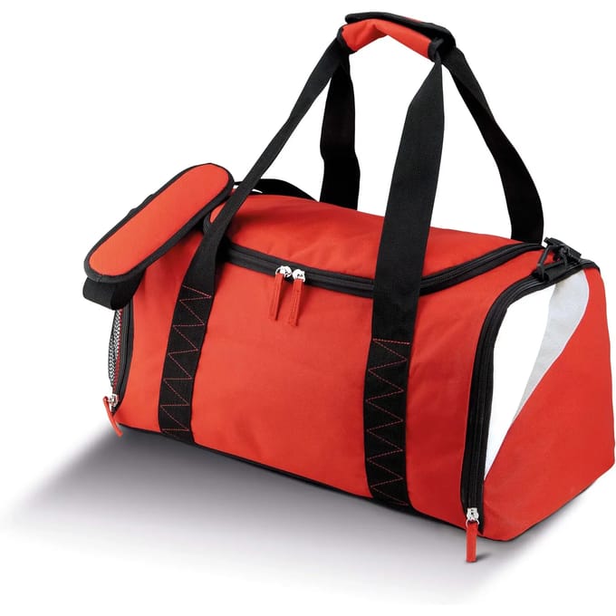 PROACT® Grote teamsport tas - 54L PA533 - Red / White / Light Grey - One size