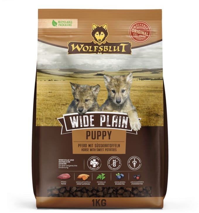 Wolfsblut Wide Plain Puppy - 1 kg
