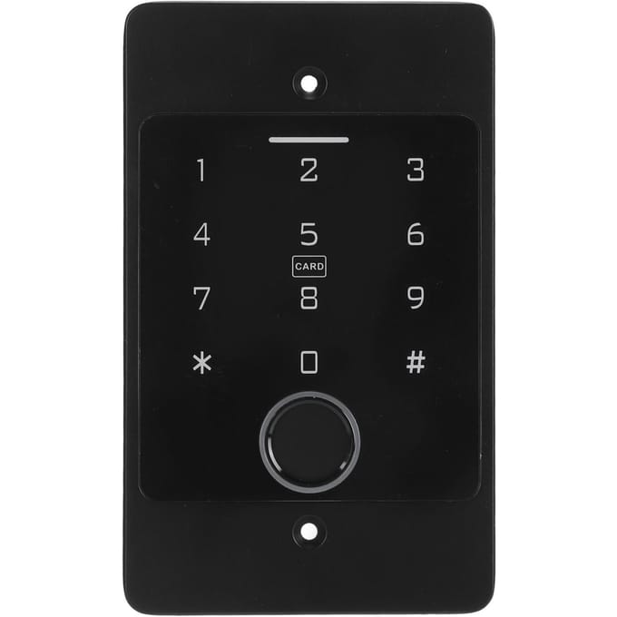 WiFi Toegangscontrole Toetsenbord Waterdichte Afstandsbediening Veelzijdig Vingerafdruk Deurslot Toegangskeypad voor Huis Garage black