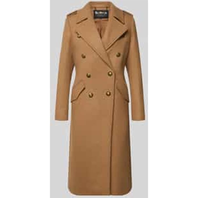 Regular fit lange jas van wolmix, model 'COTTESMORE'