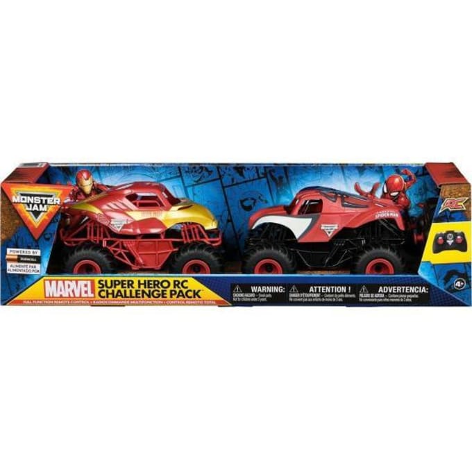 Spinmaster Monster Jam 1:24 Spider Man & Iron Man 2-pack RC Auto' RC Auto' RC Auto' RC Auto' RC Auto' RC Auto' RC Auto' RC Auto' RC Auto' RC Auto' RC