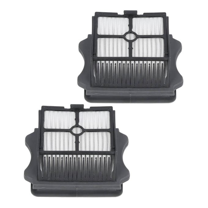 2 stuks Vervangingsschrobfilters Efficiënte Reiniging Vloerreiniger Kernfilter voor TINECO wit