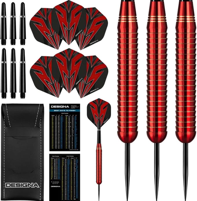 Designa Mako Shark Grip Red -22 gram