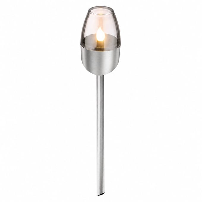 Solar light flame effect LED