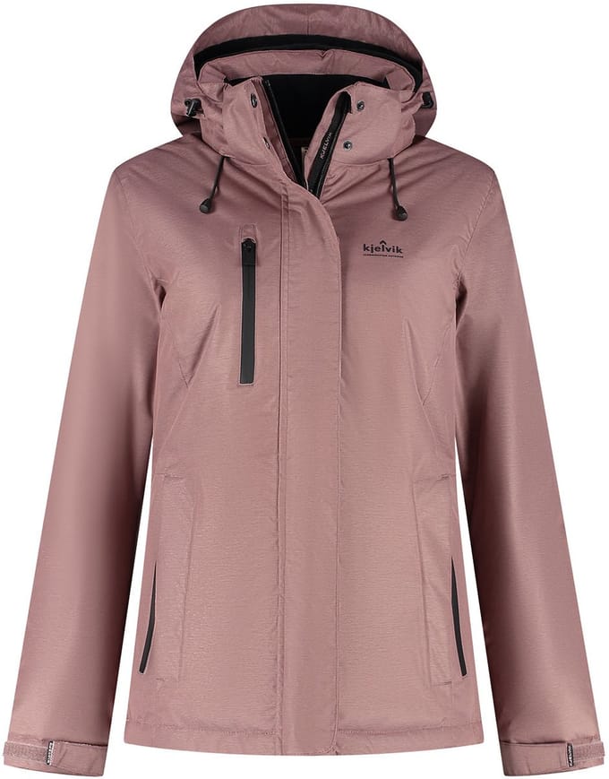 Kjelvik Yrsa Dames Outdoorjas - Pink