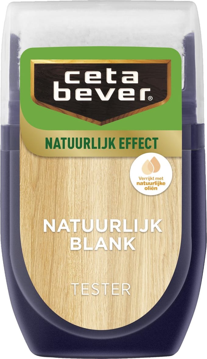 Cetabever - Natuurlijk Effect Buiten Tester - Natuurlijk Blank - 30 Ml