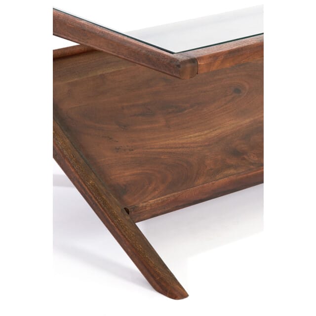 Light & Living Salontafel Yuki - Bruin - 112x70x41cm - Modern