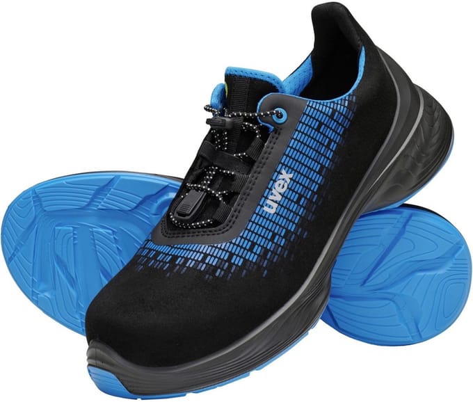 Uvex Veiligheidsit-schoen Halb-schoen 6830 Zwart/Blauw Pu