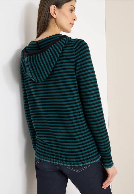 Gestreepte hoodie