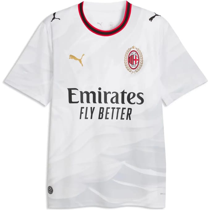 Puma Ac Milan Away 26-27 Truien/Replica's Heren - Wit - Maat M - Poly Jersey