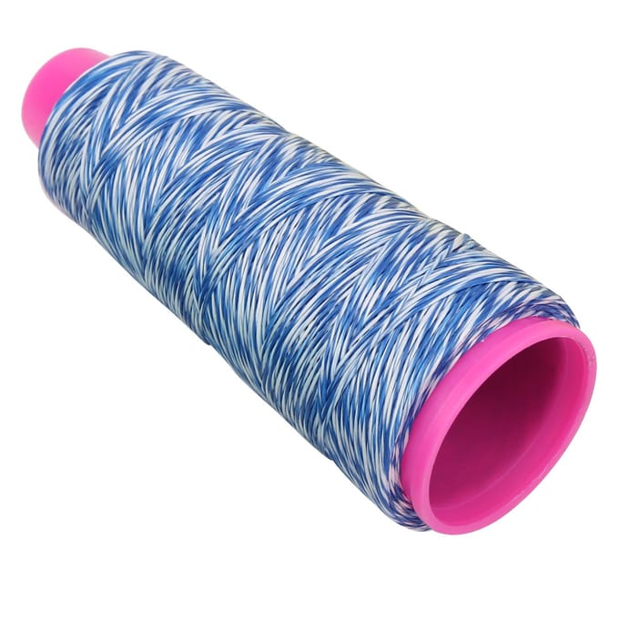 Matériau de Corde d'Arc pour Tir à l'Arc 110m 360ft Fil Corde d'Arc Fabrication Arc Recurve Compound Corde Bleu et Blanc