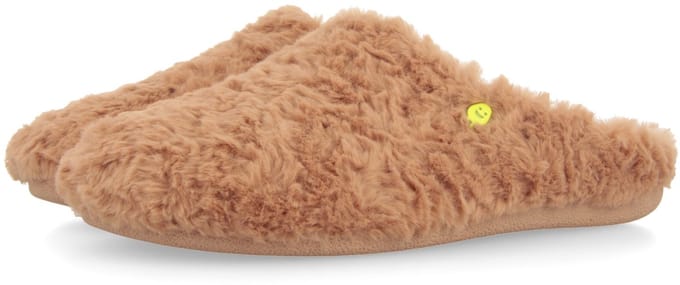 Hot Potatoes 92257 - Pantoffels Dames - Open sloffen met antislip zool - Rust