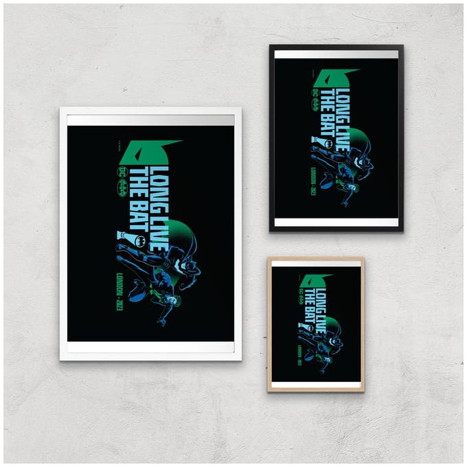Batman Day London Giclee Art Print - A4 - Print Only