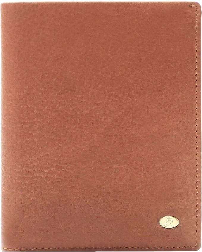Esquire Leren Portemonnee Chicago Portrait Wallet Cognac Lichtbruin