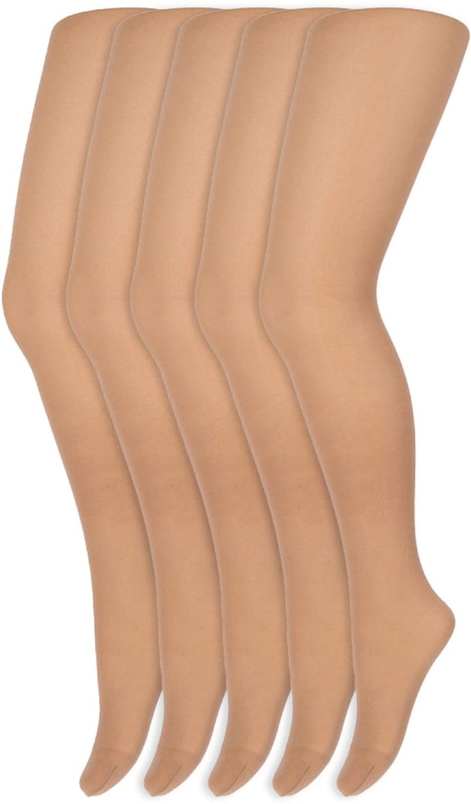 Kinderpanty's | 40 denier | Merk: Yellow Moon | Maat: 98 t/m 176 | Kleur: Wineblush | 5 Paar