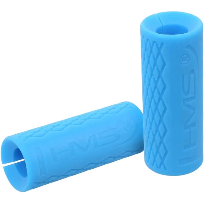 HMS - Serie FG02 - Siliconen Greepversterkers - Blauw - Voor Stangen en Halters