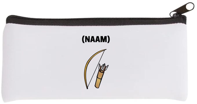 Akyol - boogschieten met eigen naam Etui - Sport - boogschieter - sport - 20 bij 9 cm