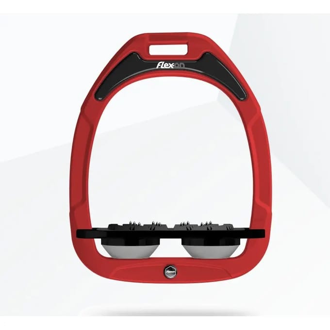 Platte Ultra Grip Steigeren Rood/Zwart/Grijs Flex-On Green Composite