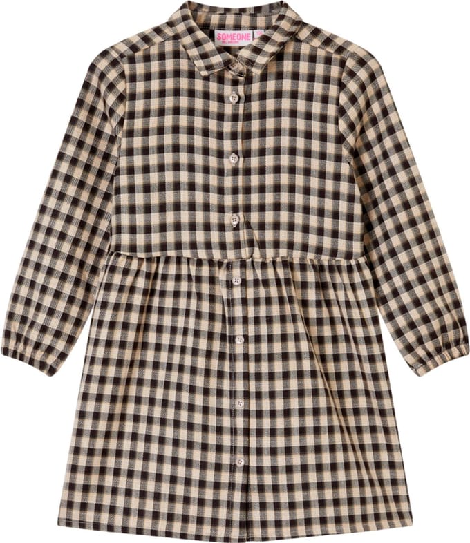 Someone winter jurk meisjes - zacht beige - Daphne