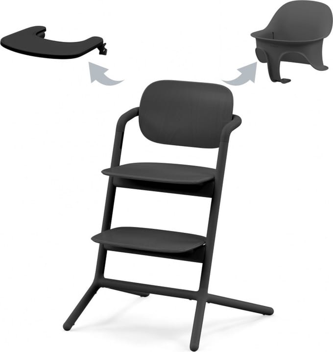 Cybex Lemo Kinderstoel 3-in-1 Set - Stunning Black