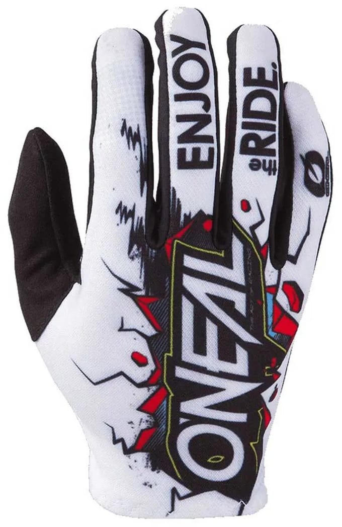 O'NEAL Matrix Villain 2 White Motocross Gloves - Maat L - Handschoen