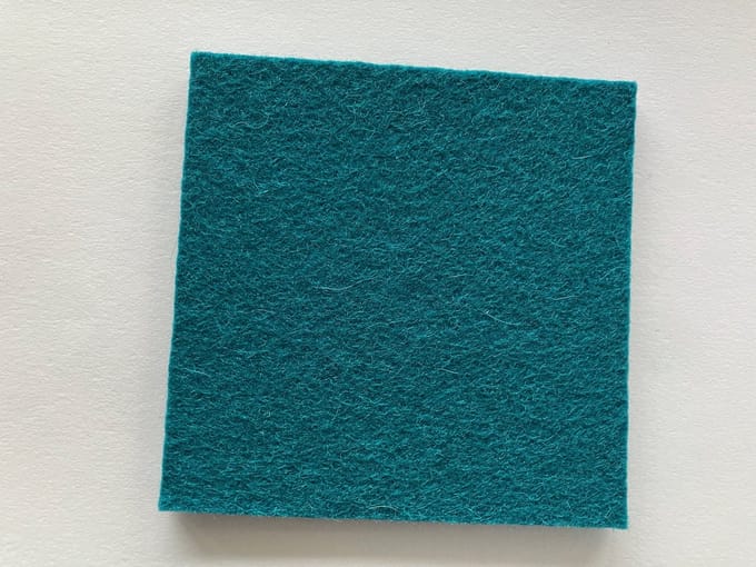 Daff Onderzetter - Vilt - Vierkant - 20 x 20 cm - Everglade - Groen
