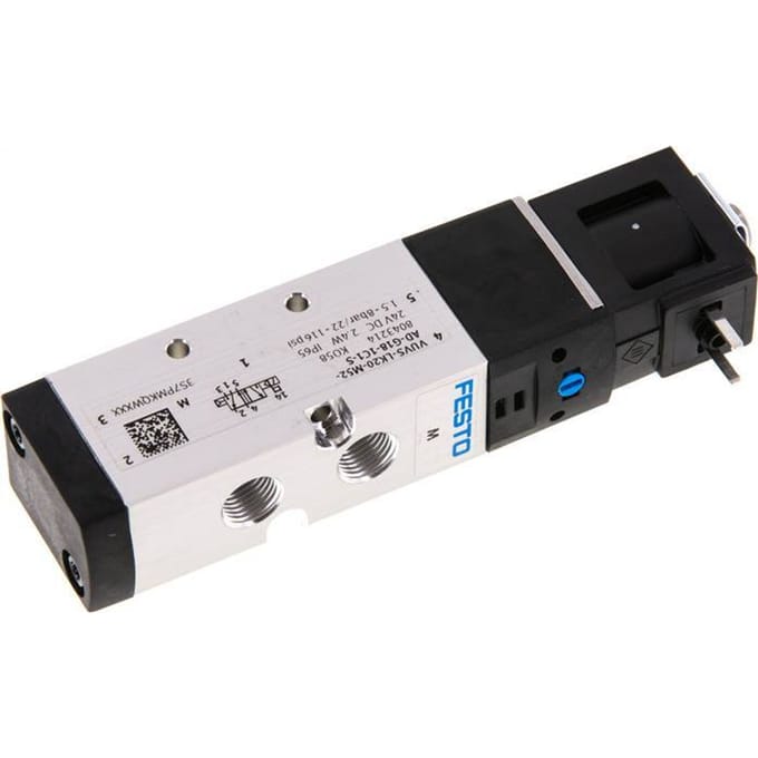 5/2 G1/8'' Magneetventiel 24V DC 1.5-8bar/21.0-112psi Festo