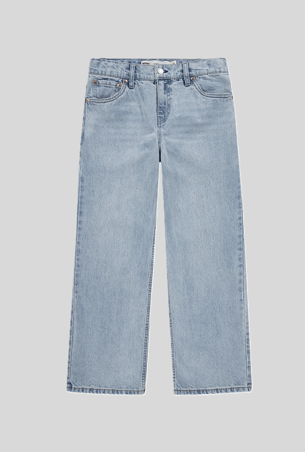 jeans baggy fit baby blauw