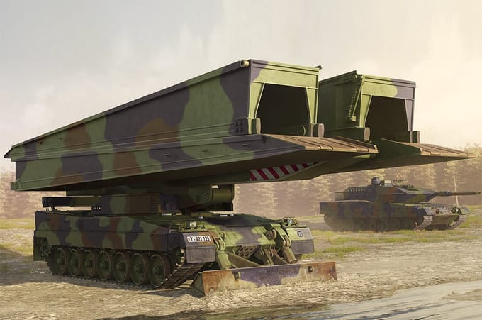 HobbyBoss Modelbouwpakket Militaire voertuigen - 84569 German IGUANA PSB-2-28(m) Plastic - 1:35 - Modelbouw