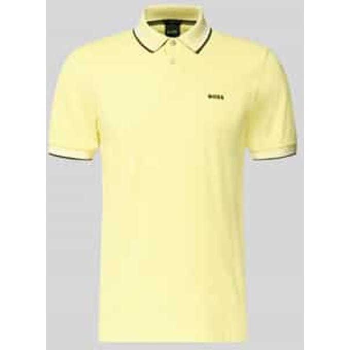 Slim fit poloshirt van puur katoen model 'PAUL'