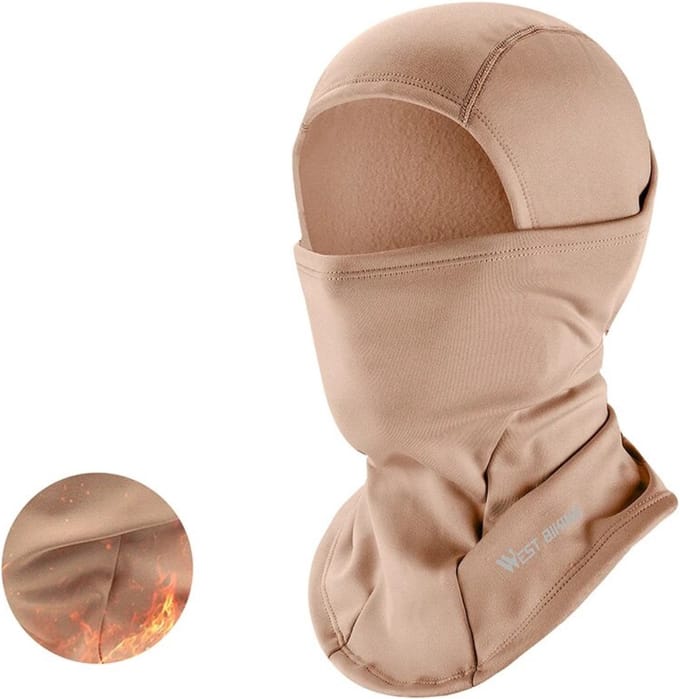 Actania Ski Mask - Dames - Heren - Winddicht - Khaki
