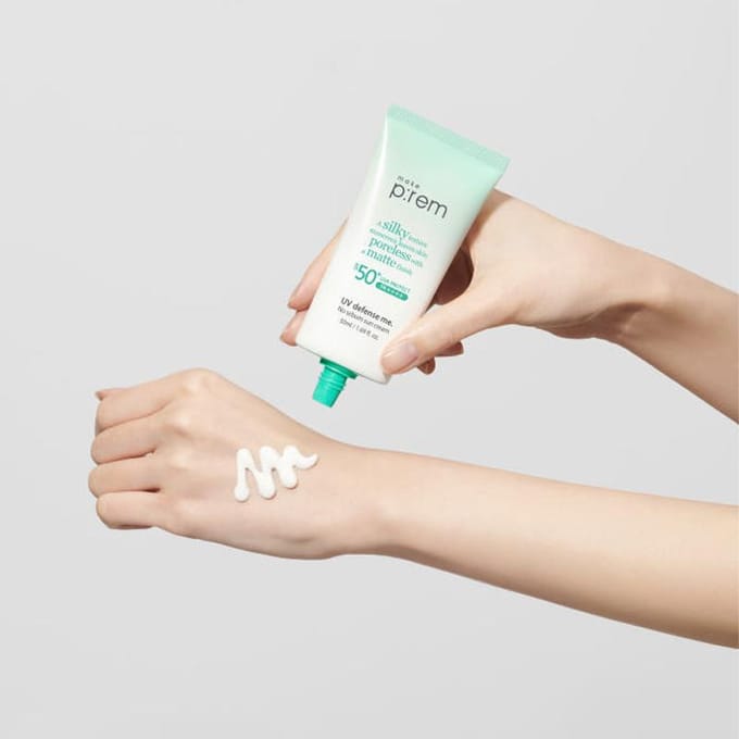 [maak blz:rem] UV-verdediging mij. No Sebum Zonnecrème SPF 50+ PA++++ 50ml white