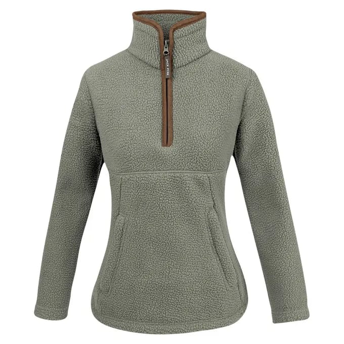 Damesfleece 1/2 rits Jack Pyke Sherpa