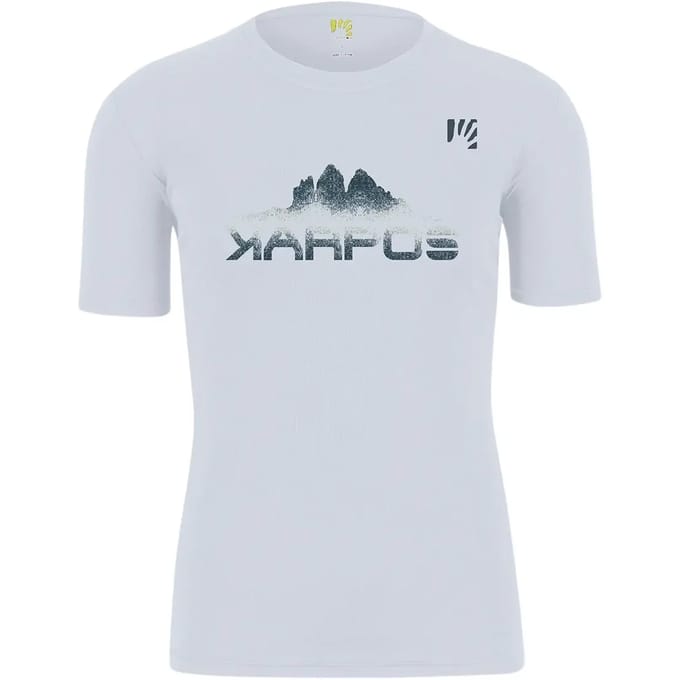 Karpos Loma Evo Print T-shirt Met Korte Mouwen Wit 2XL Man