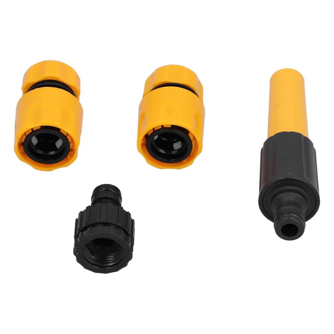 Tuinsproeier Kit G1 2 Slang Snelkoppeling Connector voor Besproeien Auto Wassen yellow