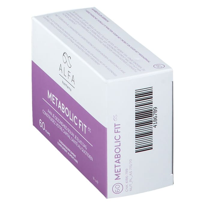 Alfa Metabolic Fit Metabolisme 60 Capsules