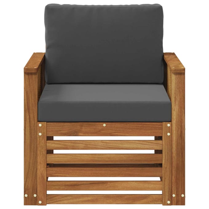 vidaXL - Buiten - Midden - Sofa - Naturel