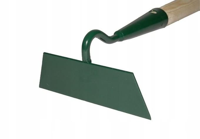 Kard Tuin Schoffel 12cm met Houten Steel
