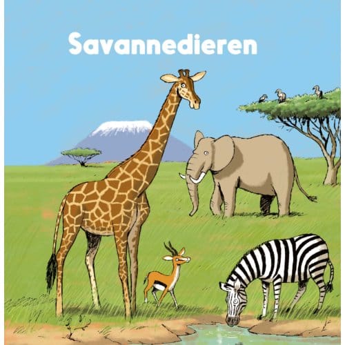 Savannedieren - Wereldwijs - Stéphanie Ledu