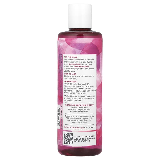 Rozenwater Toner, 237ml(8 fl oz) pink