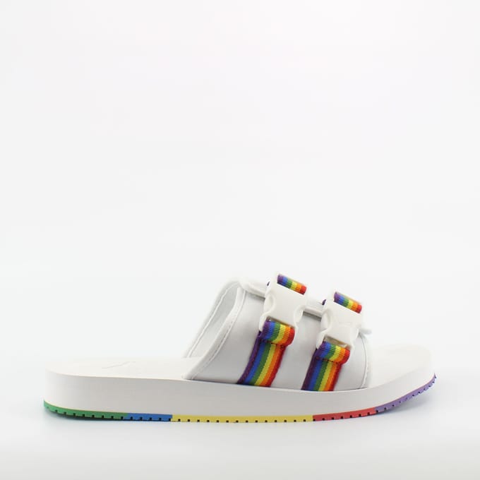 Puma Wilo Lux Wit Heren Sliders