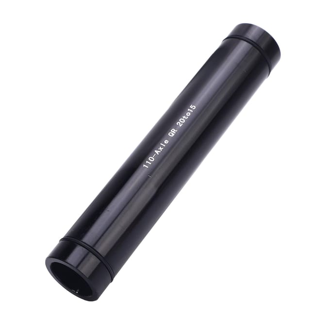 Fiets Steekas Naaf Adapter 20mm naar 15mm Snelspanner Cilinderas Voorvork As Adapter voor gray