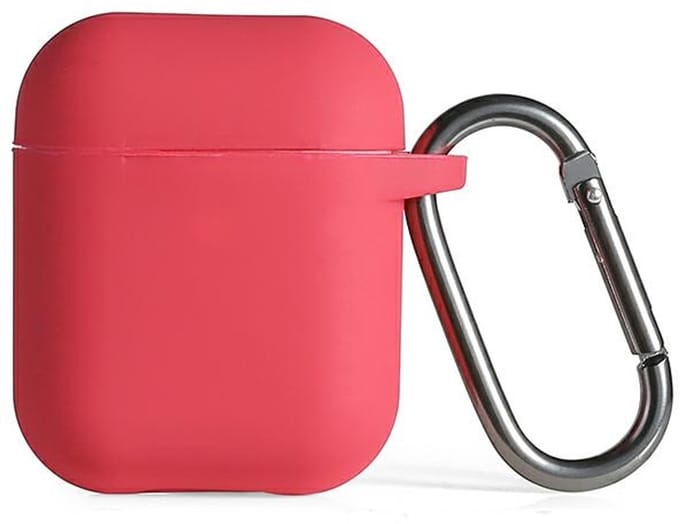 Beline AirPods Siliconen Cover Air Pods 1/2 rood/ed