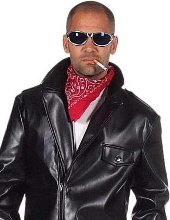 Rode biker bandana zakdoek