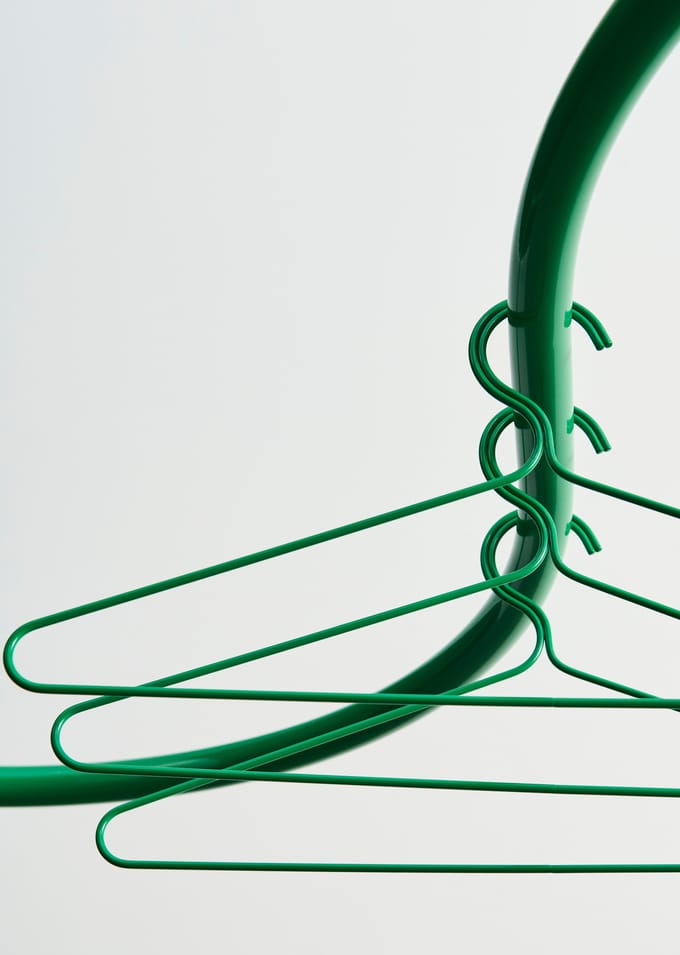HAY Colour kleerhanger (set van 3) - jungle green